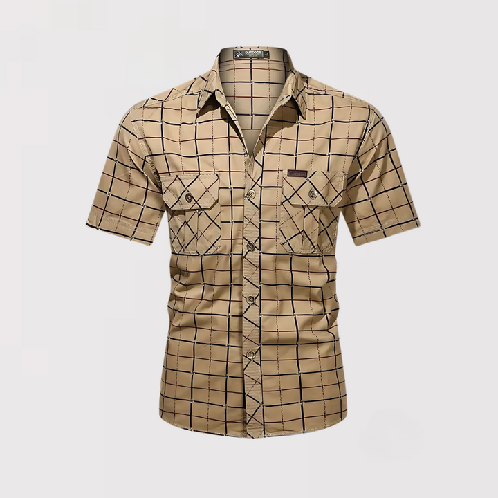 HARUHITO |  エレガントチェックシャツ