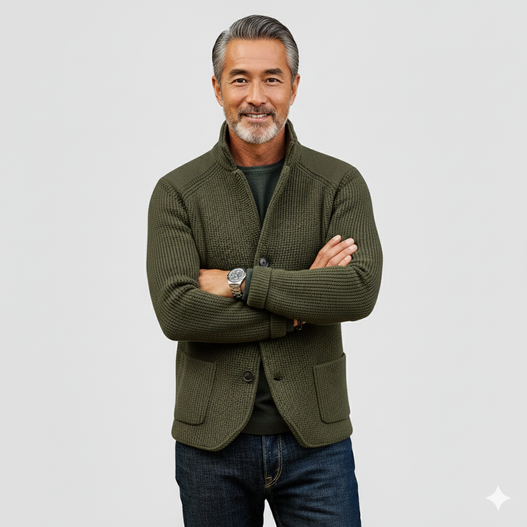 FRANCESCO | ラグジュアリーなニットカーディガン