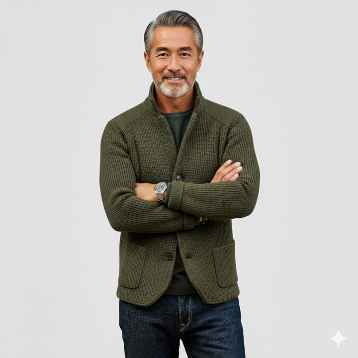 FRANCESCO | ラグジュアリーなニットカーディガン