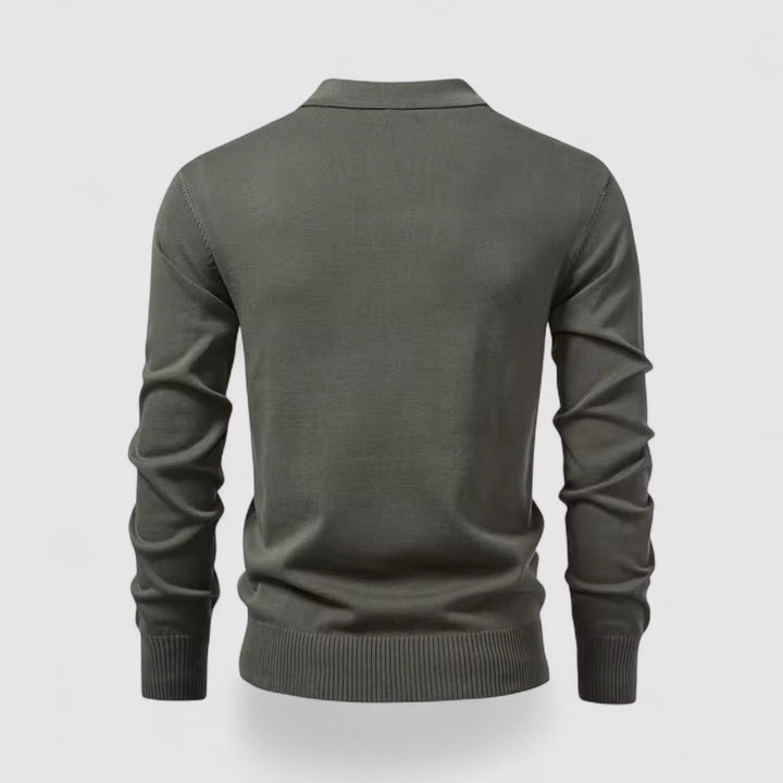 FUJIROH | プレミアム長袖ポロシャツ