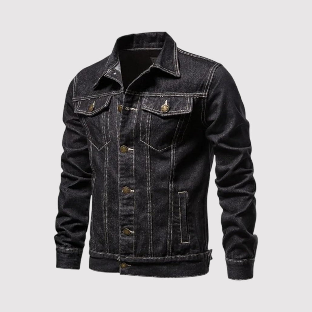 PERCYJACK | アーバン・スタイル・デニム・ジャケット