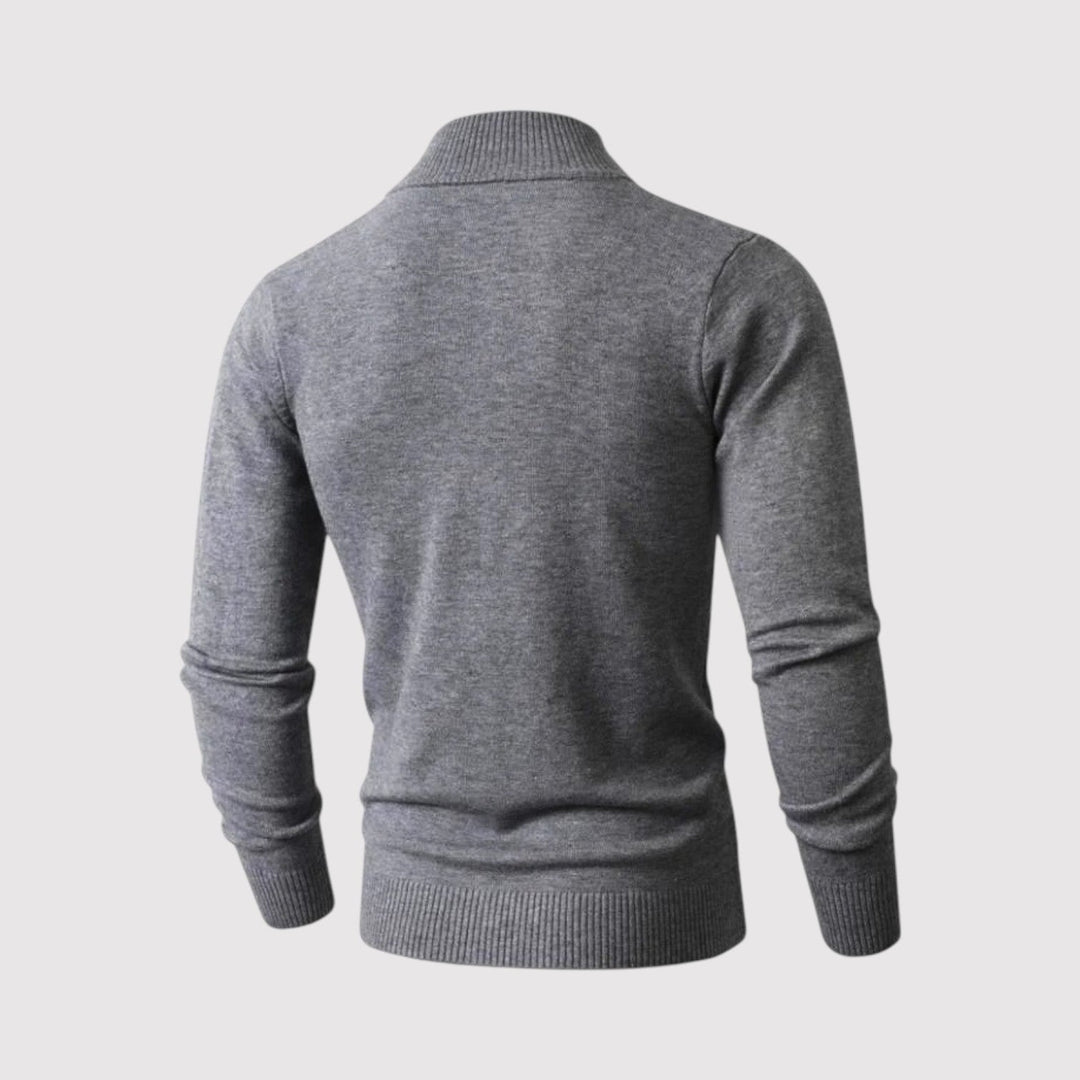 KEITARO | プレミアム・ウール・ジップ・ニット・セーター