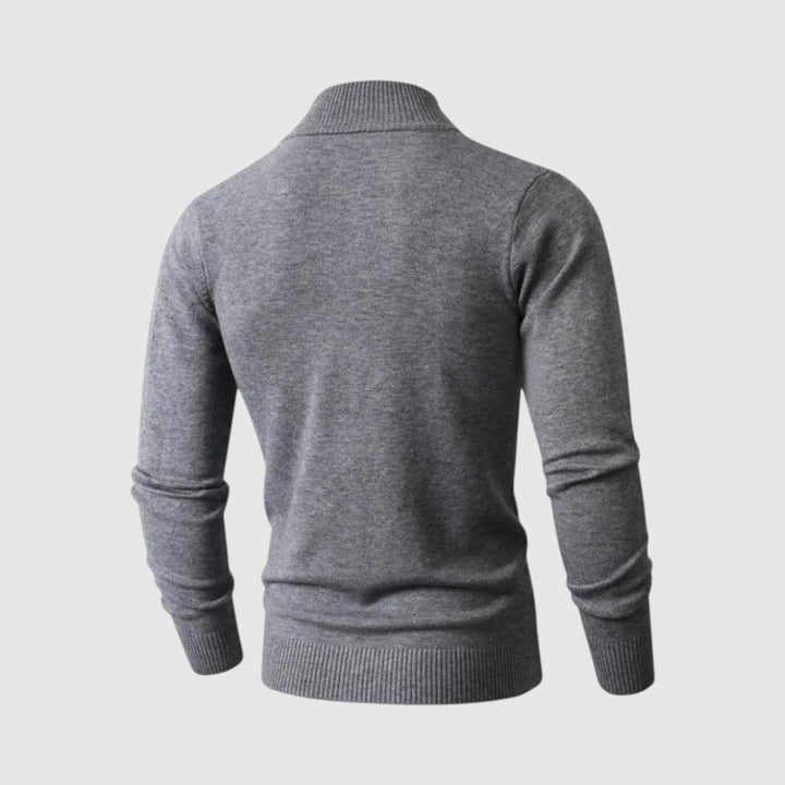 KEITARO | プレミアム・ウール・ジップ・ニット・セーター