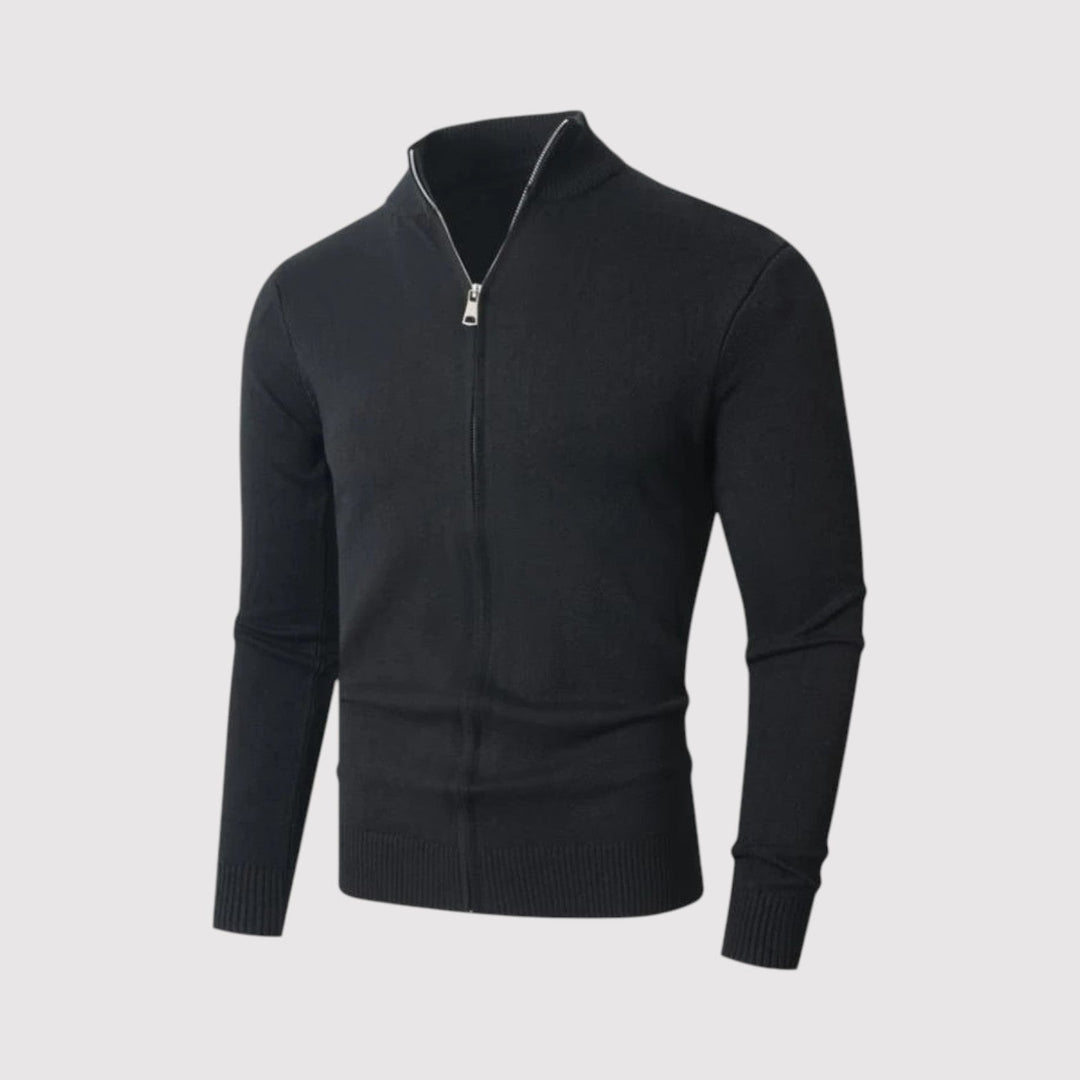 KEITARO | プレミアム・ウール・ジップ・ニット・セーター