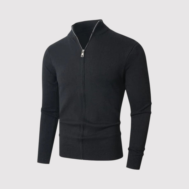 KEITARO | プレミアム・ウール・ジップ・ニット・セーター