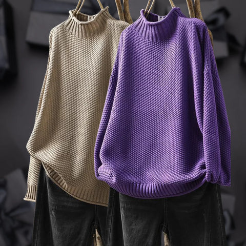 Ayame - タートルネック・ニット・セーター